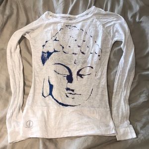 Long Sleeve Buddha Yoga Top